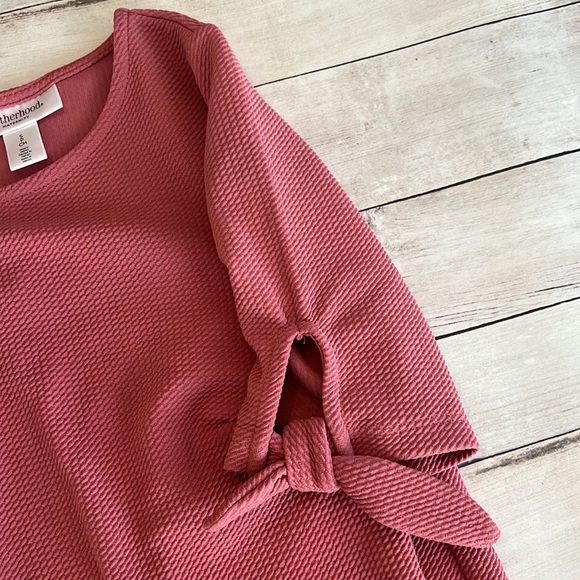 Motherhood Maternity- tie sleeve dress- size S , P - Picture 3 of 5